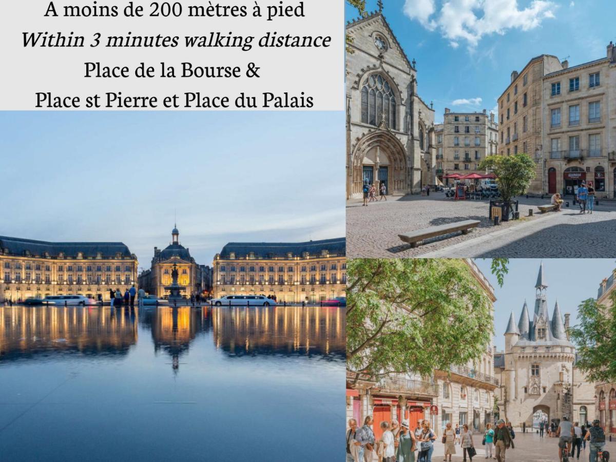 Apparts En Ville Place De La Bourse Bordeaux Esterno foto